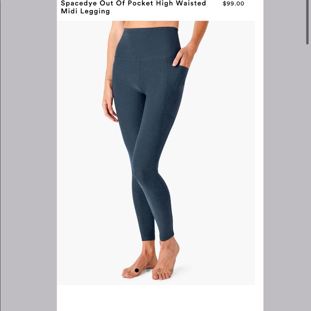 Beyond Yoga HW Spacedye leggings w/ pocket